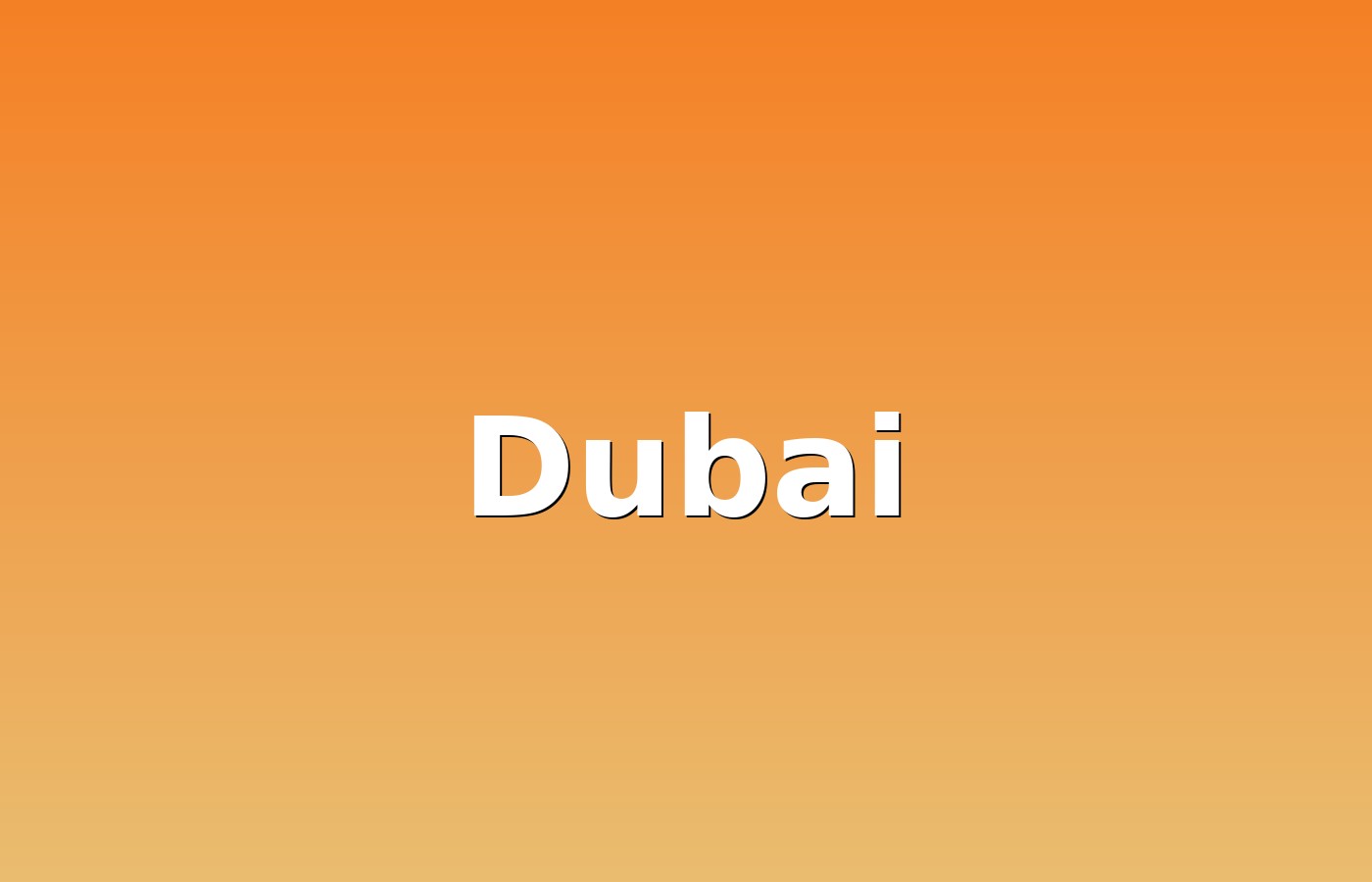 Dubai skyline
