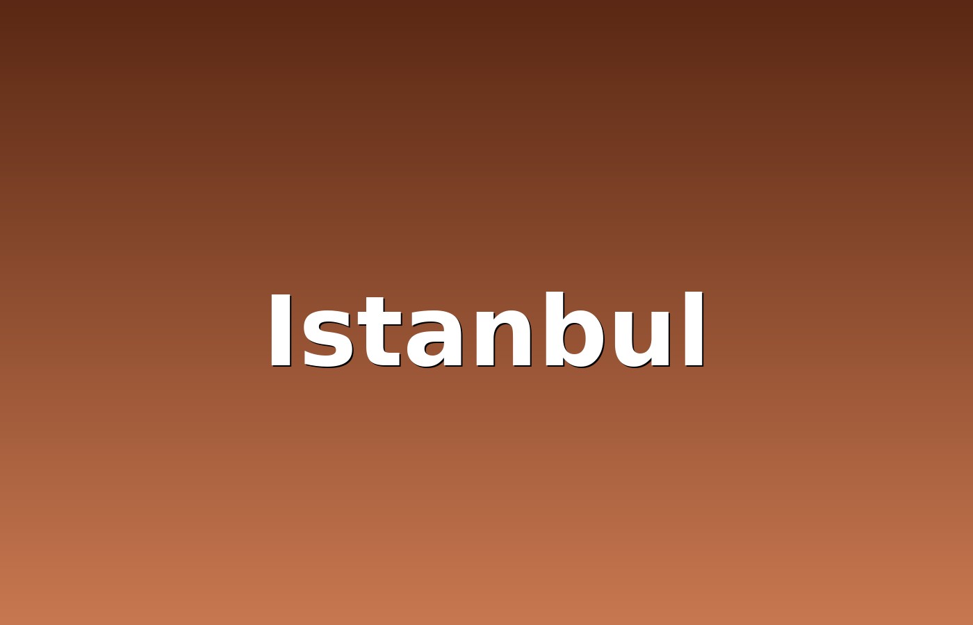 Istanbul city