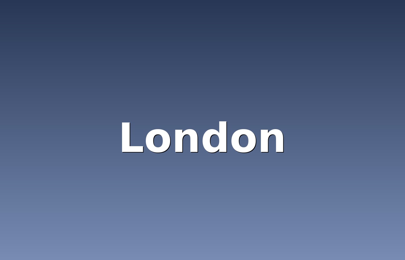 London city