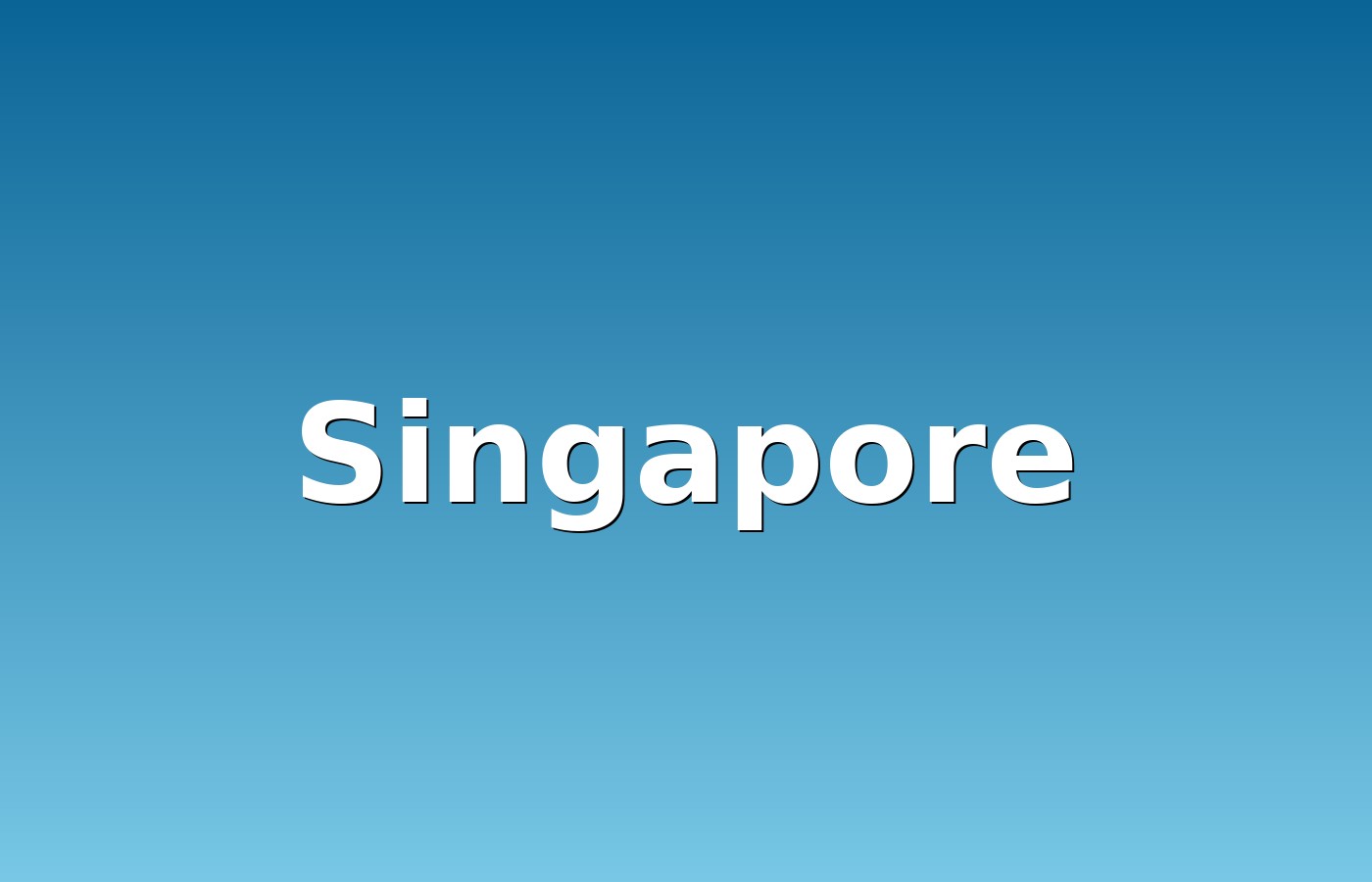 Singapore skyline
